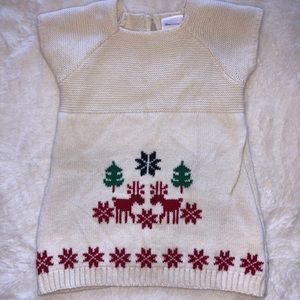 Toddler Holiday Sweater Dress